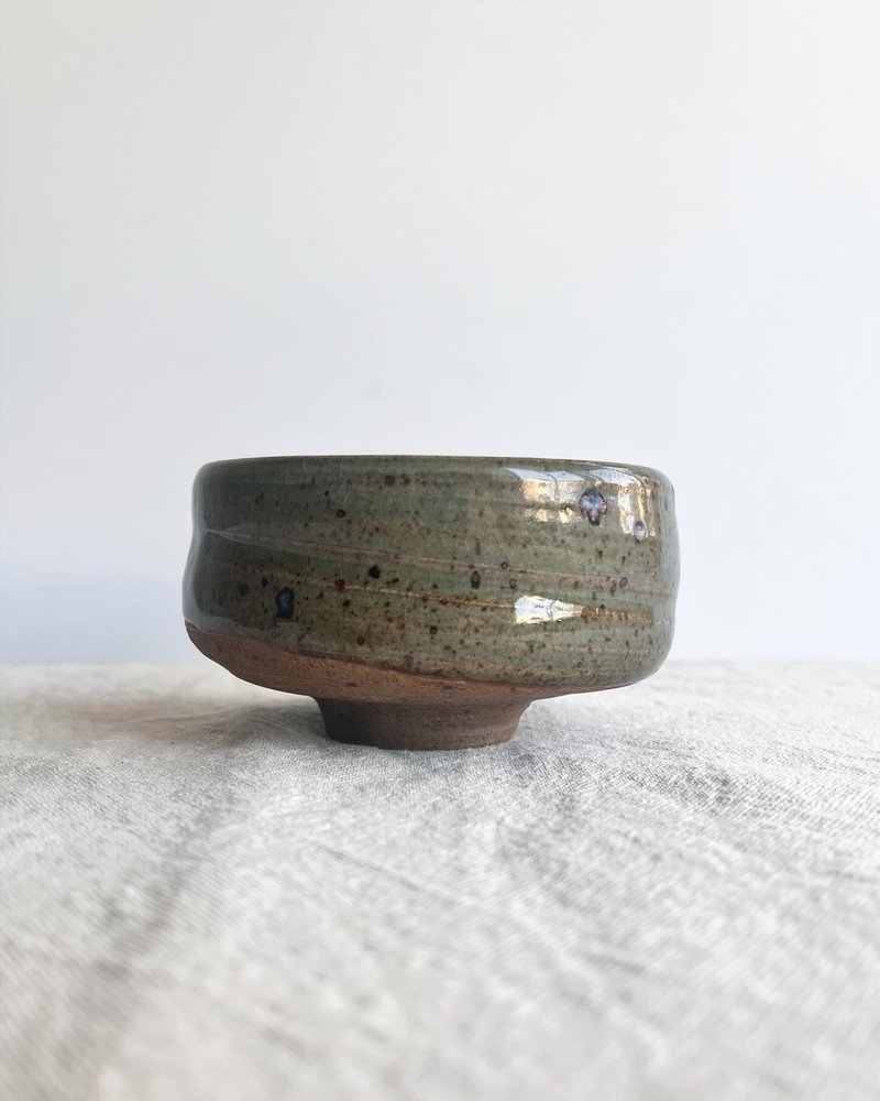 沉綠 茶碗 陶碗 | 陶茶具 - 茶壺/茶杯/茶具 - 陶 綠色