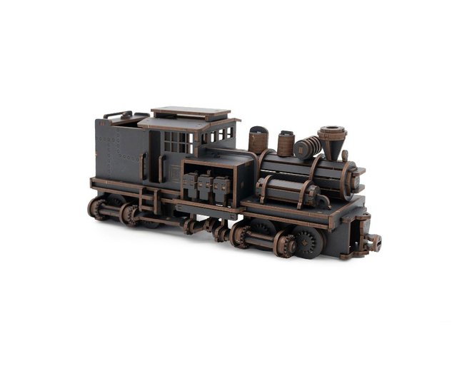 DIY手作り】夏義蒸気機関車 - 先頭部分は客車と連結も可能 - ショップ