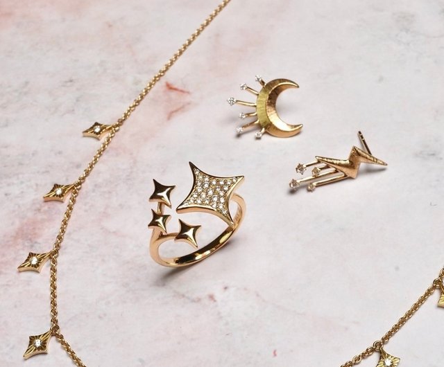 SKY JEWELLERY ダイアモンド 18K 指輪