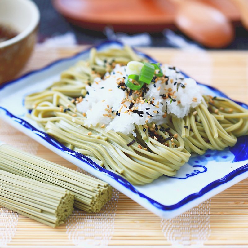 Matcha noodles 340g vegan - Noodles - Fresh Ingredients Green