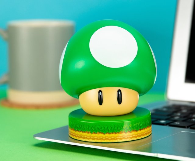 お年賀プレゼント】マリオグリーン 1UP ヨーロピアンキノコ 3D