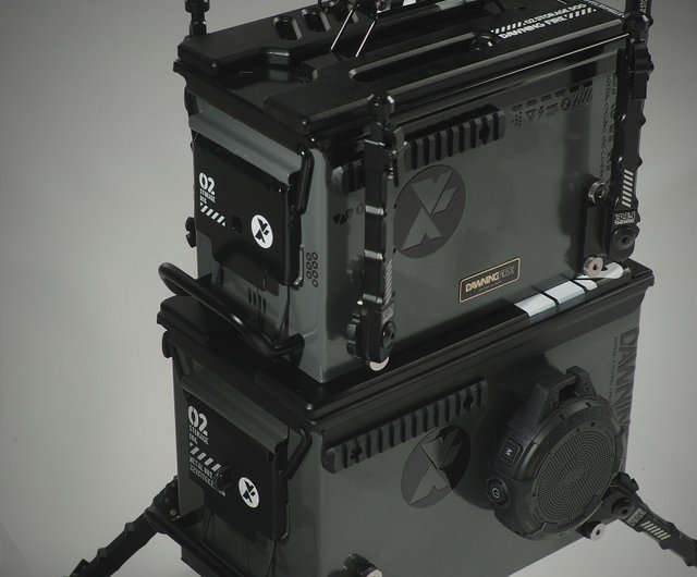 Large】Storage Dog Picnic Box【グレー】タクティカルキャンプ