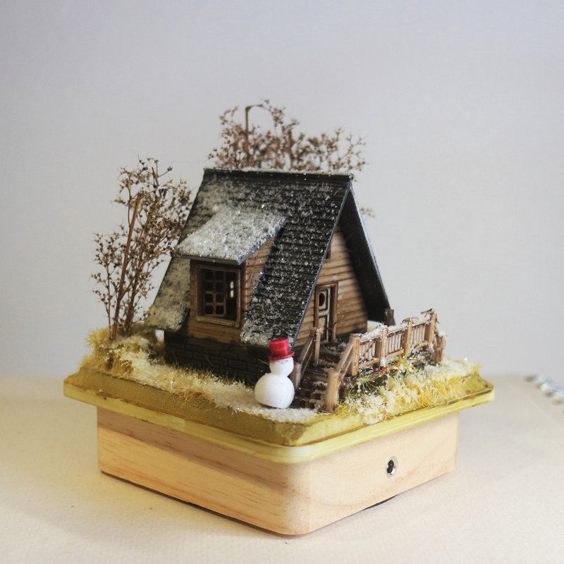 松林小酒館 - 冬日篇 - 擺飾/家飾品 - 木頭 白色