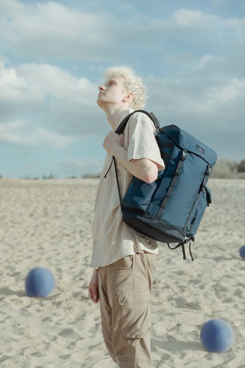 Doughnut Absorb Sustainable Series Backpack - Pacific Blue