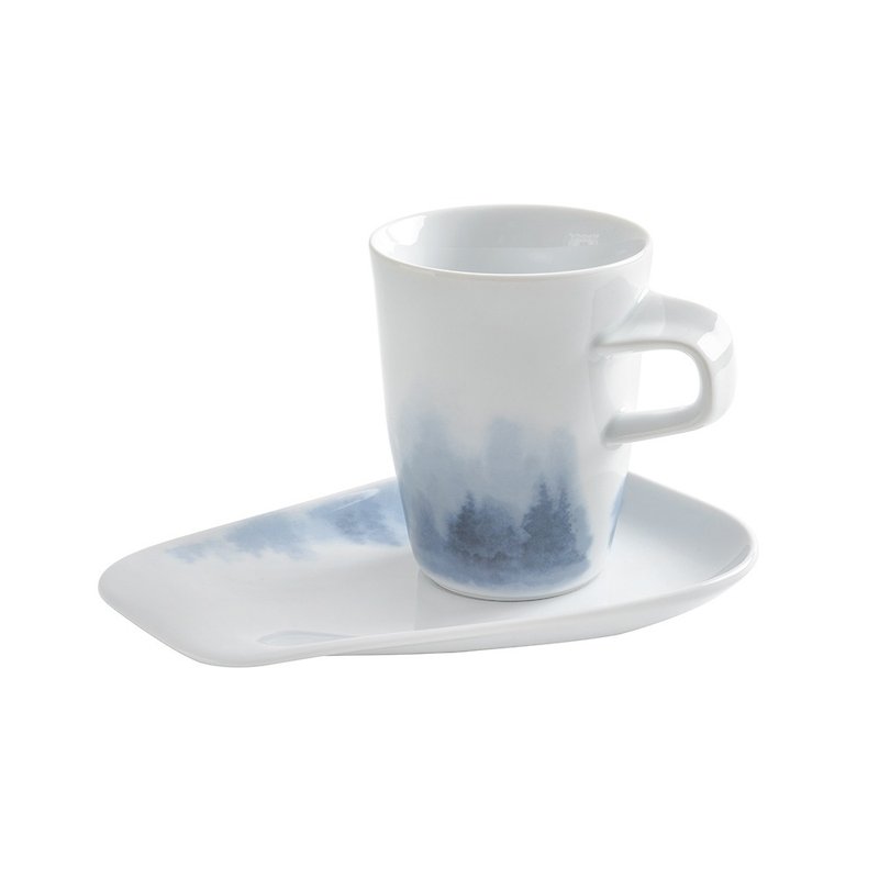 Seasons Elixyr macchiato cup 0,35 l blaue stunde - แก้วมัค/แก้วกาแฟ - เครื่องลายคราม สีน้ำเงิน