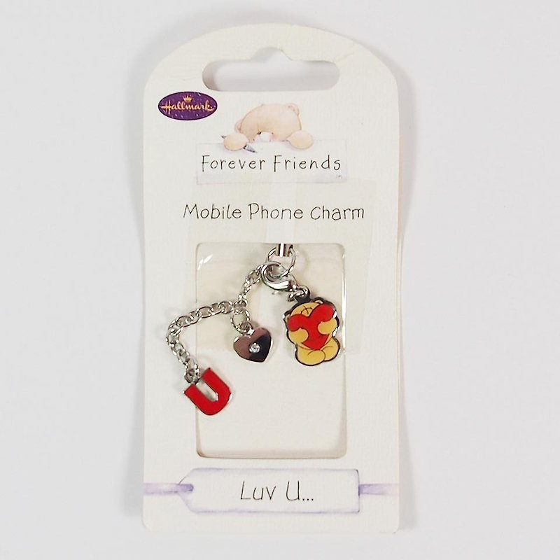 FF raging love diamond mobile phone strap [Valentine's Day] - Other - Other Materials Silver