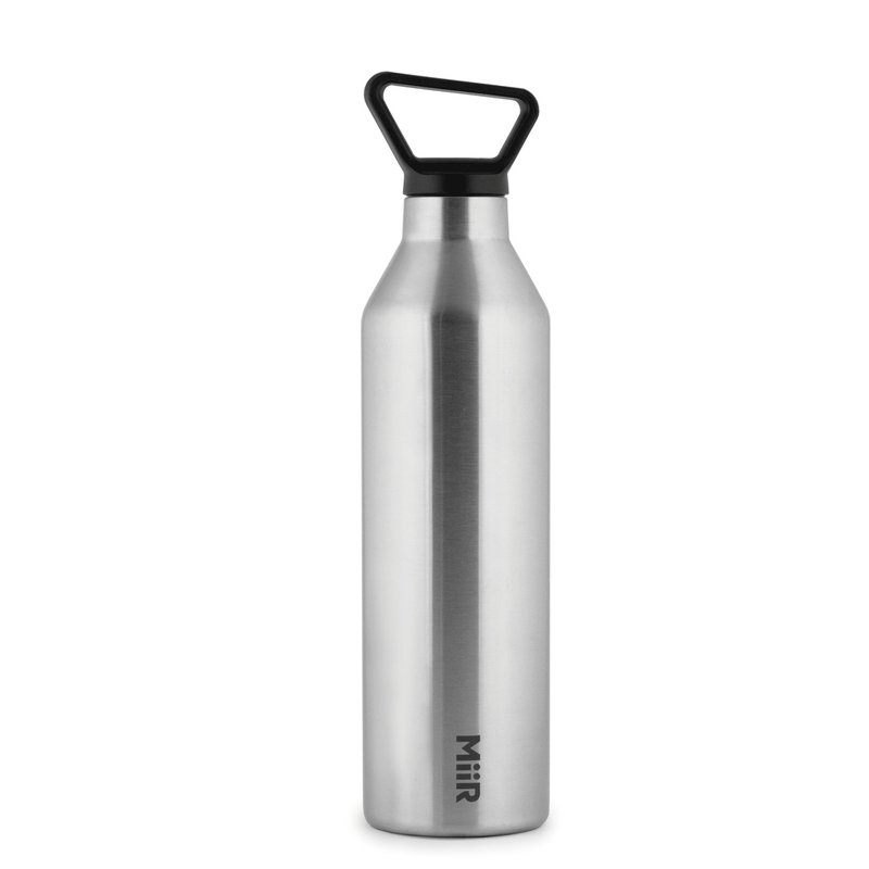 MiiR 雙層真空 保溫/保冰 提把 窄口 保溫瓶 23oz / 680ml 太空銀 - 水瓶/水壺 - 不鏽鋼 銀色