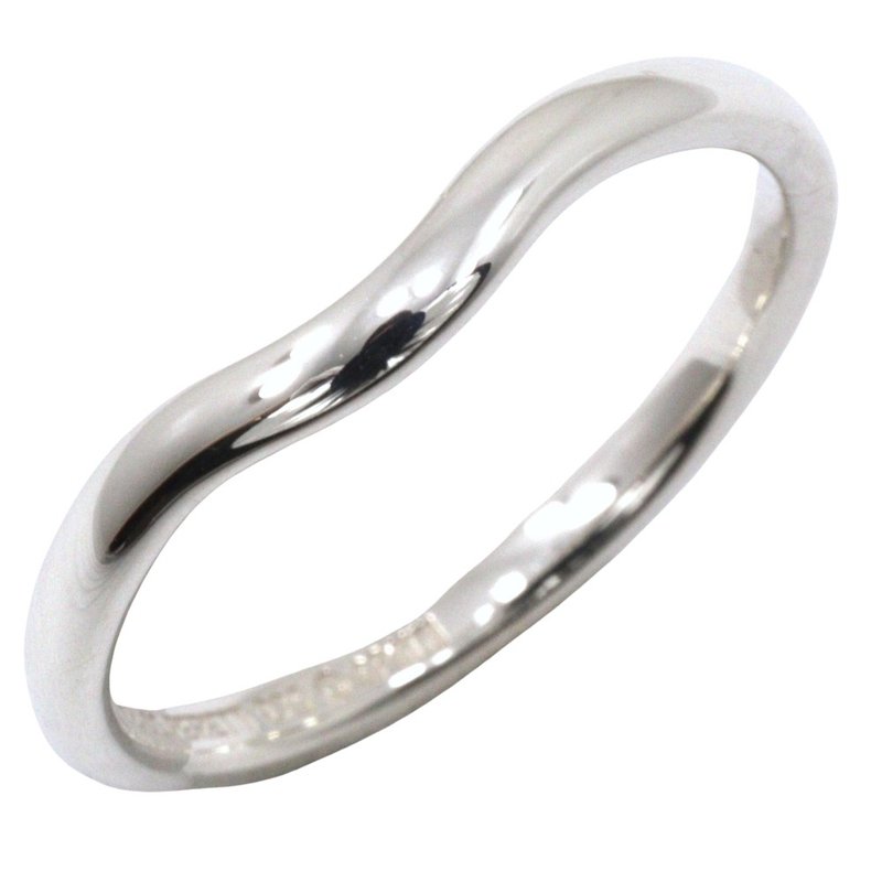 【日本直送】ティファニー TIFFANY&Co. カーブドバンド 12.5号 リング・指輪 シルバー925 約1.6g レディース【中古】 - 戒指 - 銀 銀色