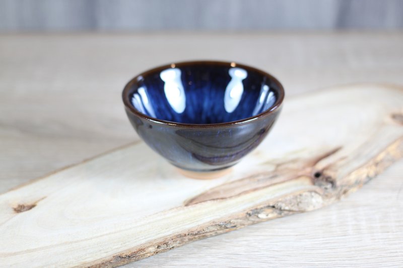 【偉大的媽媽】湛海 天目釉茶杯 茶碗 鶯歌陶藝名家葉敏祥作品 - 茶壺/茶杯/茶具 - 陶 