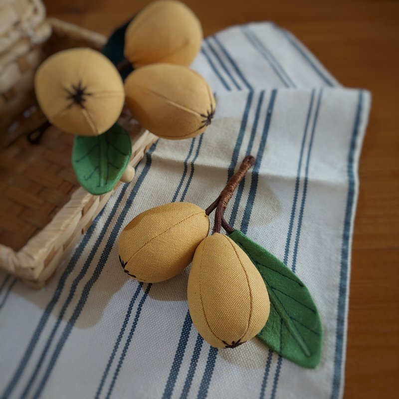 織物水果–枇杷 - 擺飾/家飾品 - 棉．麻 
