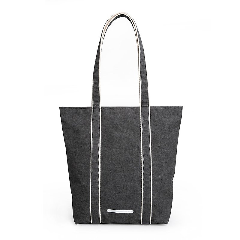 RAWROW | Simple Series - Handle Style Tote Bag - Carbon Black - RTO205BK - กระเป๋าแมสเซนเจอร์ - เส้นใยสังเคราะห์ สีน้ำเงิน