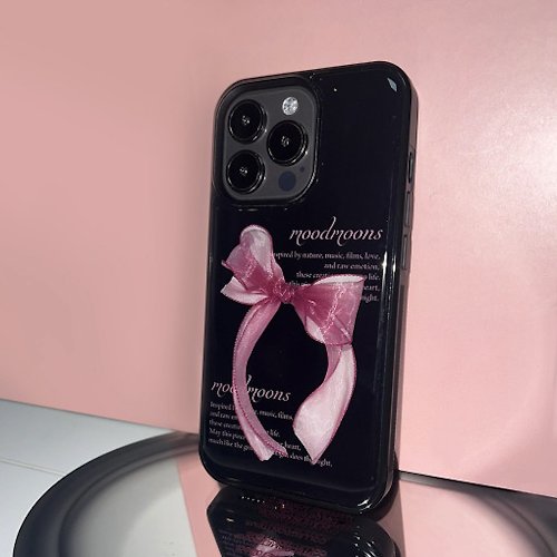 moodmoons Pink Ribbon - Lovely Ballet Core Phone case