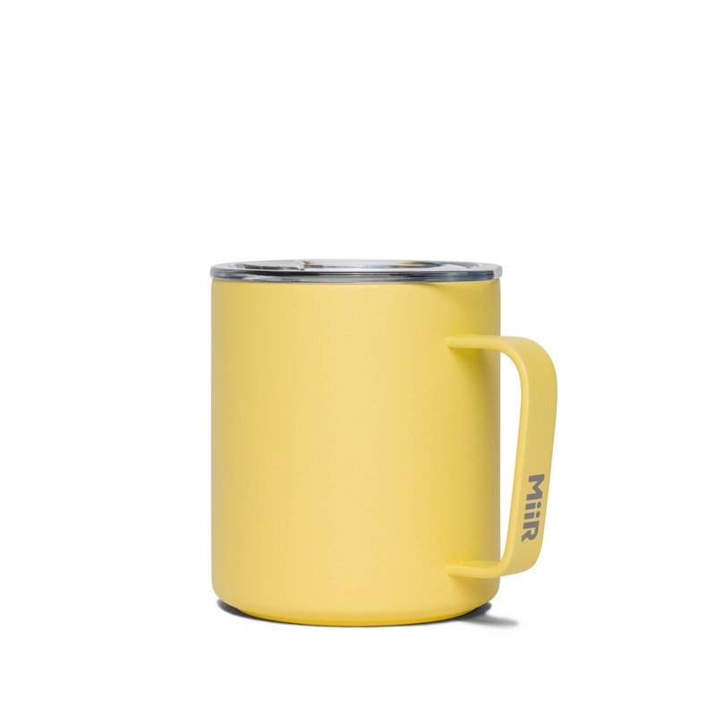 【2022 New Color!】MiiR Vacuum-Insulated Camp Cup 12oz/354ml Honeycomb Yellow - กระบอกน้ำร้อน - สแตนเลส สีเหลือง