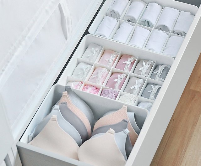 Socks storage box, household partition underwear, underwear, multi