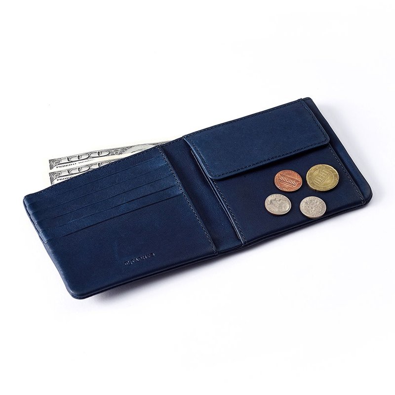 Folded wallet famm - Wallets - Genuine Leather Multicolor