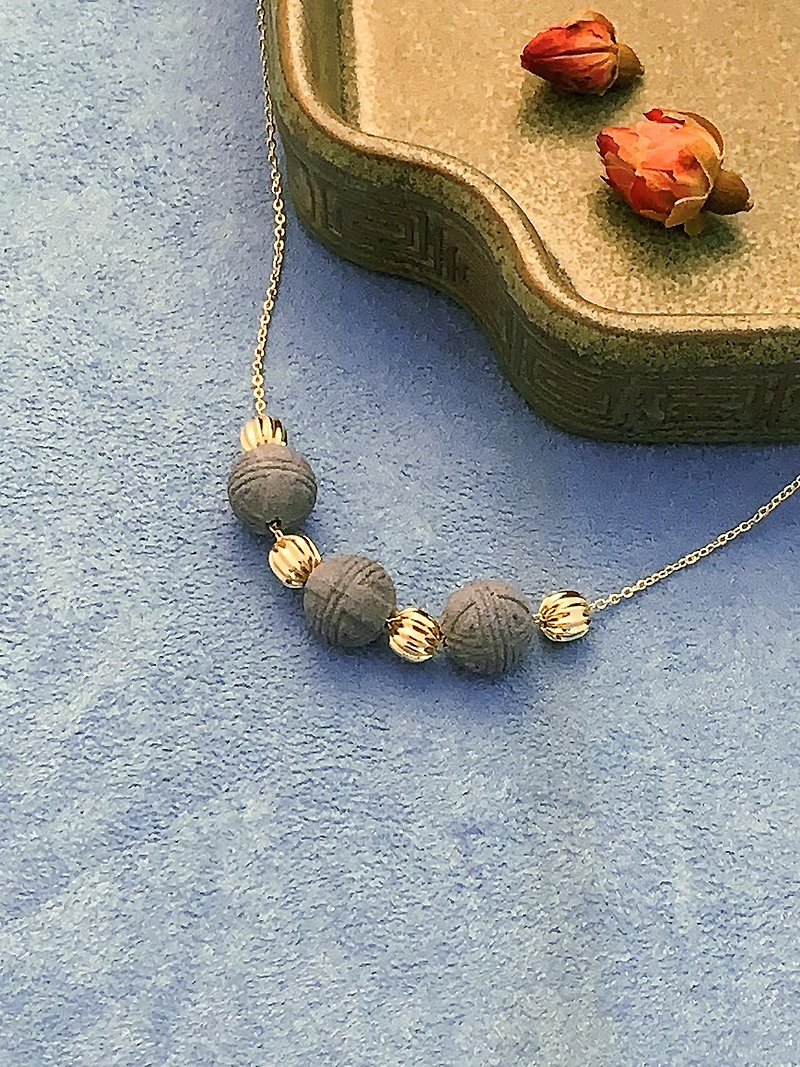 Oriental Core Charm | Lapis Lazuli - Gemstone Power Fragrance Beads | Quiet Fragrance Recipe | Longevity Beads - Fashion Necklace - Necklaces - Plants & Flowers 