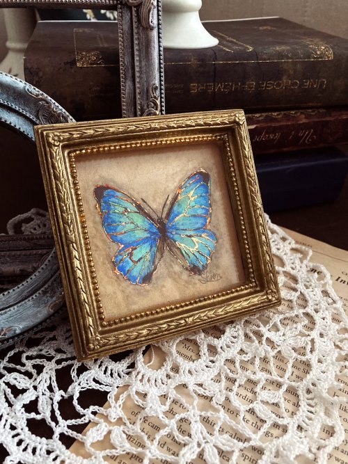 モルフォ蝶　貼り絵　芸術品 モルフォ蝶 貼り絵 芸術品 a2bcd71f2095256a018a1915f5f9db