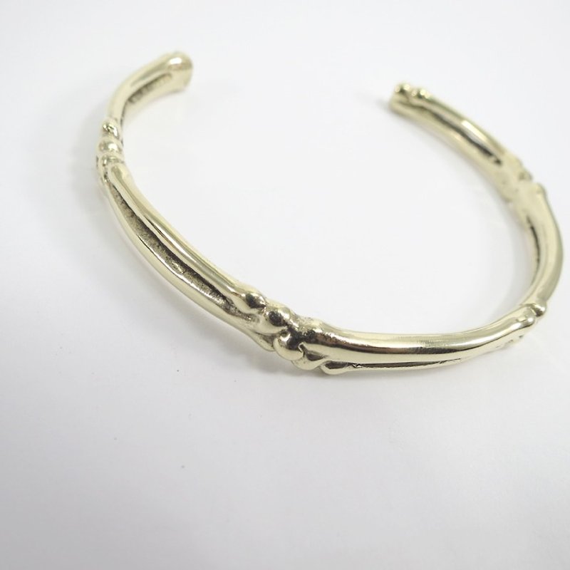 Bone bracelet by WABY SHOP - Bracelets - Other Metals Orange