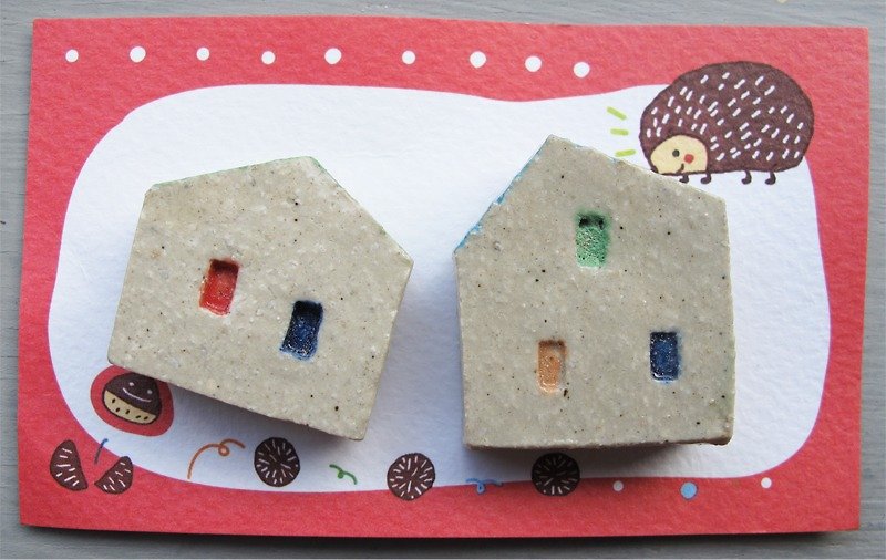 [Five Creative] - Sweet Cottage - 2 into the magnet group - Pottery & Ceramics - Other Materials 