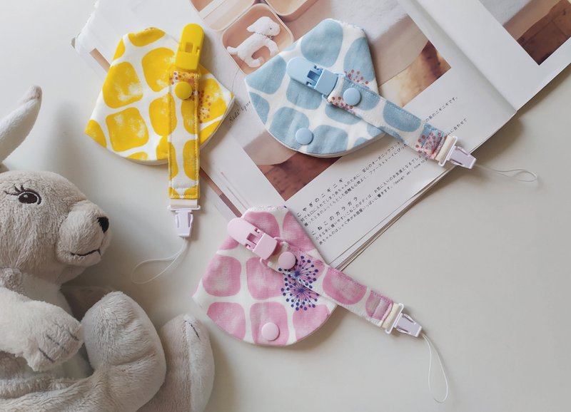 【5日內出貨】3日內出貨 可拆二合一奶嘴夾  奶嘴防塵套 奶嘴 - 彌月禮盒 - 棉．麻 多色