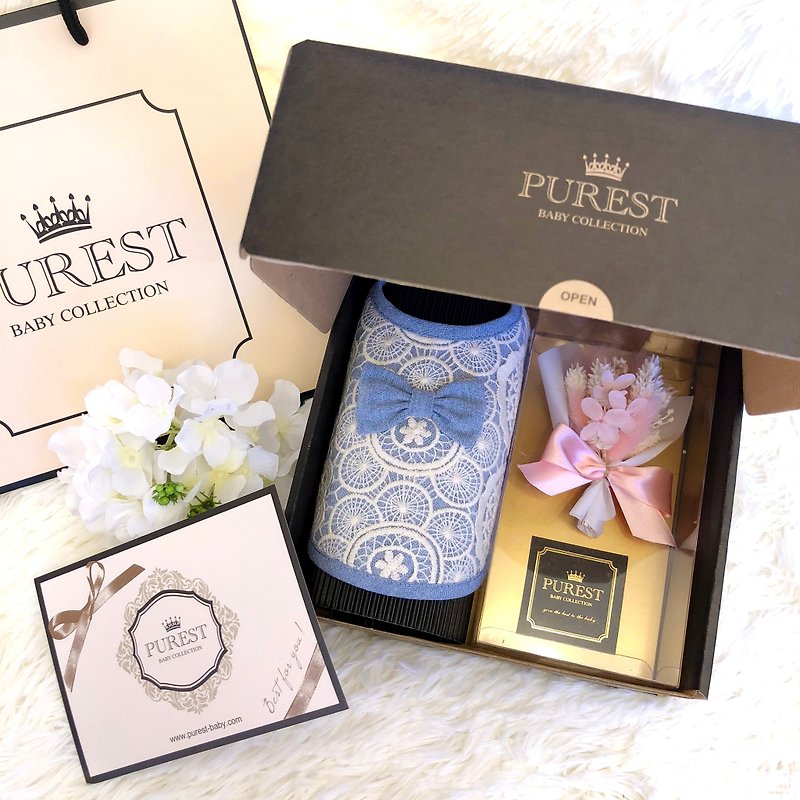 PUREST Little Princess’s Prayer/Eternal Life Pocket Happiness/Gift Set/Baby Moon/Birthday/Gifts Preferred - Baby Gift Sets - Cotton & Hemp 