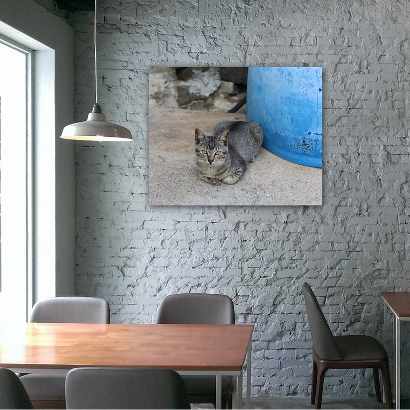 Frameless Copy Painting | Afternoon Time/Cat A0050 | K Artist - Posters - Other Materials Multicolor