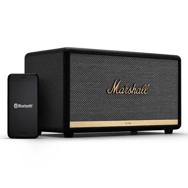 STANMORE II Wireless Bluetooth Speaker Classic Black - ลำโพง - วัสดุอื่นๆ สีดำ