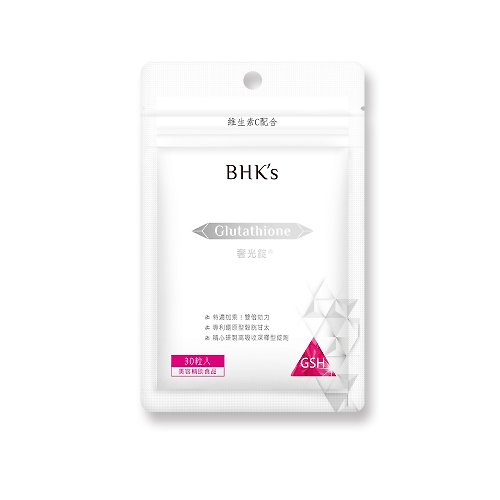 BHK's 無瑕机力 BHK's 奢光錠 穀胱甘太 (30粒/袋)