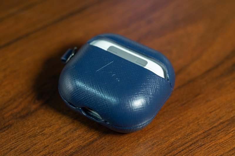 ARMOR AirPods 4 全真皮保護殼_太空藍 - AirPods/耳機保護套 - 真皮 