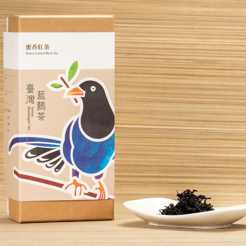 [Taiwan Blue Magpie Tea] Honey Fragrant Black Tea Tea - Post-fermented mellow honey taste - ชา - อาหารสด สีแดง