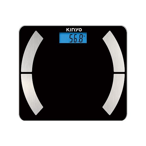 KINYO生活設計館 KINYO 藍牙健康管理體重計 DS-6590