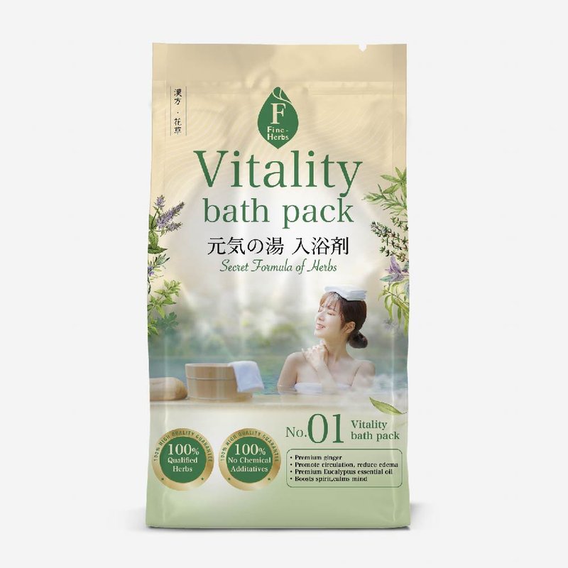 Vitality bath pack - Body Wash - Essential Oils Pink