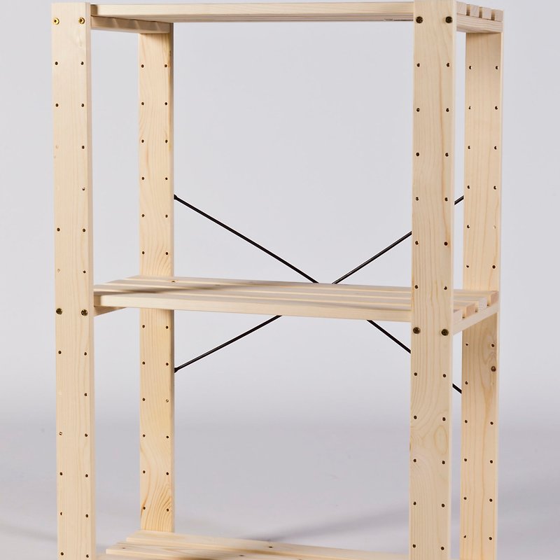 層板60x30(非整組層架) - 置物架/籃子 - 木頭 卡其色
