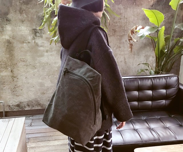 Side satchel backpack sales