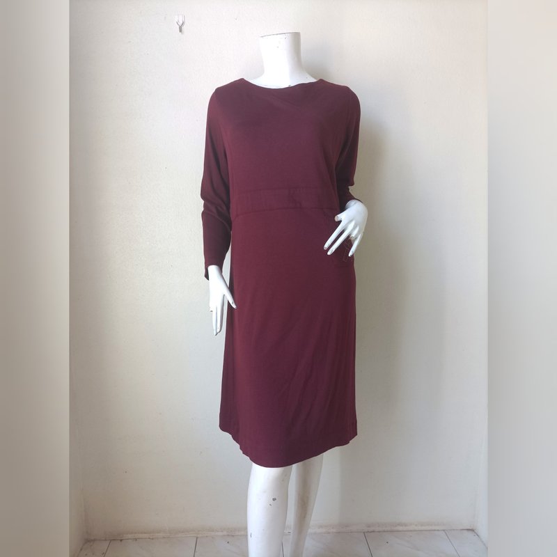 Vintage Roberta di Camerino Designer Cotton dress - Size 11 ( M) - One Piece Dresses - Cotton & Hemp 