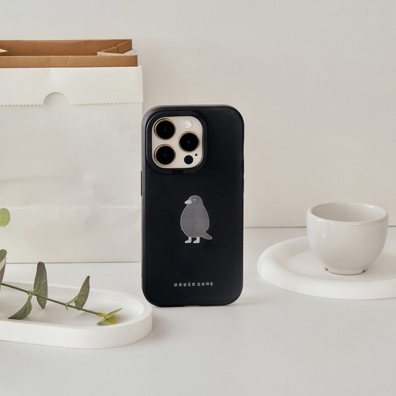 來點動物招牌烏鴉峽谷強悍MagSafe iPhone手機殼 - 手機殼/手機套 - 矽膠 多色