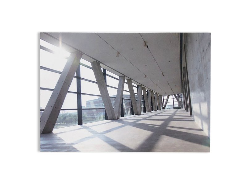 Ajou University Affiliated Museum of Modern Art Postcard Light and Shadow Corridor - Cards & Postcards - Paper 