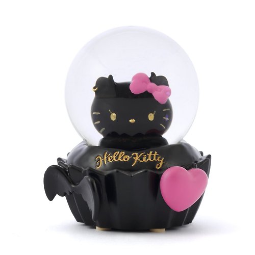 JARLL 讚爾藝術 Hello Kitty 惡魔甜心 水晶球擺飾 生日情人節 聖誕交換禮物 療癒