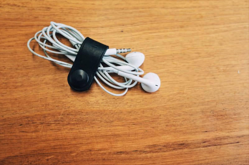 集線器/耳機收納套 (2入) 手工植鞣皮革/皮件 - AirPods/耳機保護套 - 真皮 多色