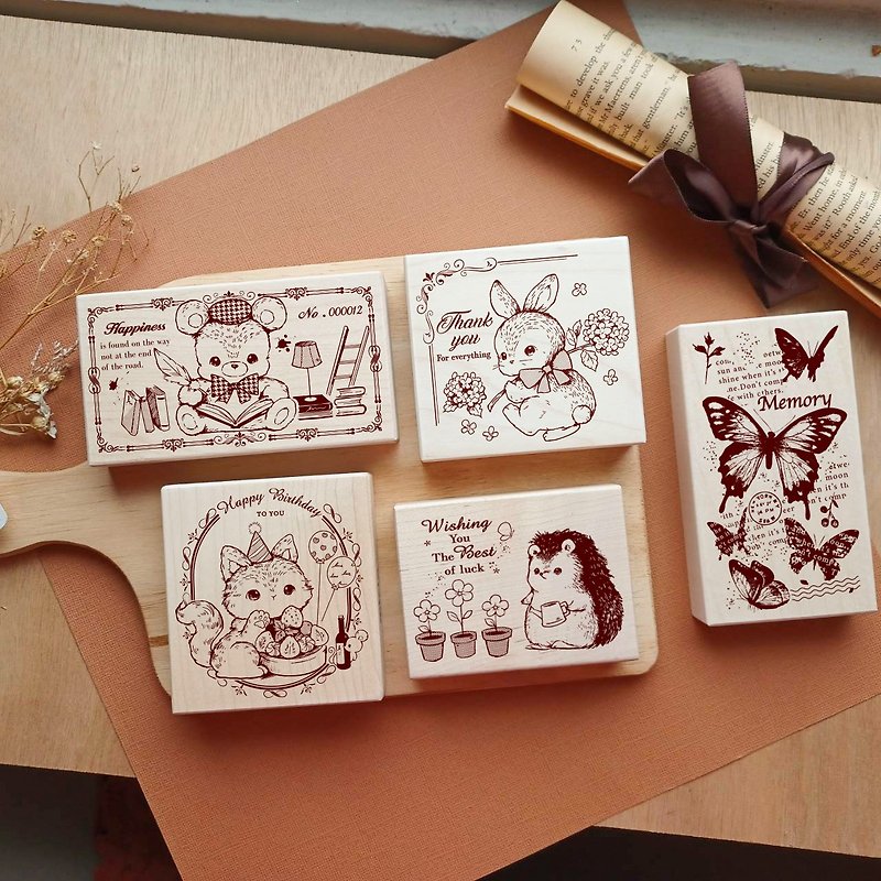 Charlotte's Fairy Tale Maple Stamp Set - Stamps & Stamp Pads - Other Materials 