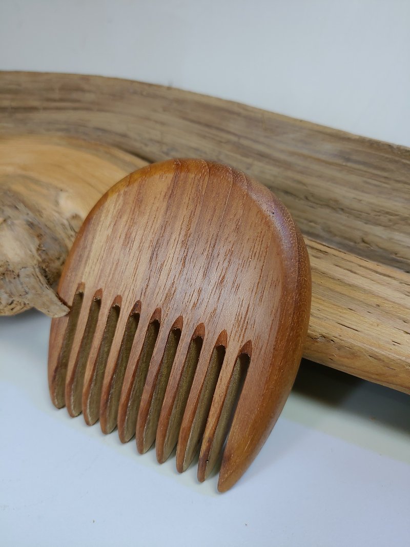 ~Taiwan Teak Handmade Comb~Sister Hair Thick Comb (F) - อื่นๆ - ไม้ 