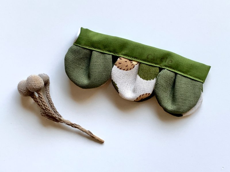 Parquet One Flower Scarf-[Collectible Green from the Basement] - Collars & Leashes - Cotton & Hemp Green