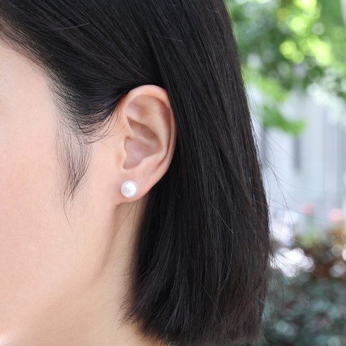 Soul Jewelry 日本Akoya珍珠18K金經典耳環/多尺寸珍珠耳環