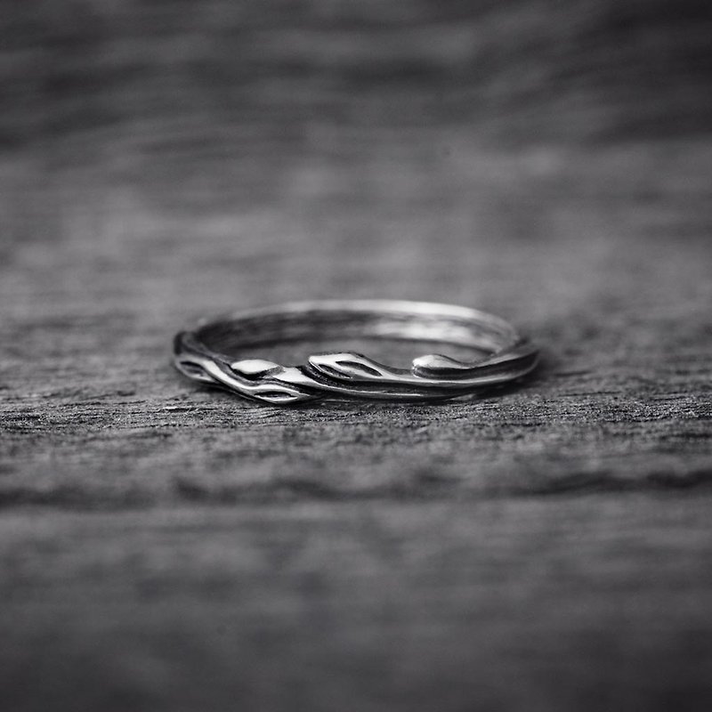 Sterling silver ring Juu | silver wedding band | dainty matching wedding band - General Rings - Sterling Silver Silver