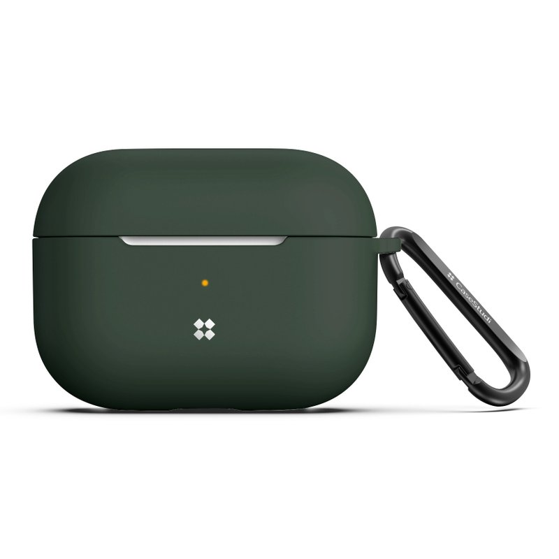 AIRPODS PRO ULTRA SLIM CASE: MIDNIGHT GREEN - AirPods/耳機保護套 - 矽膠 綠色