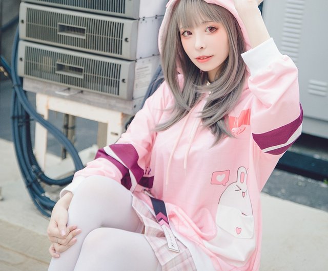 Anime Sweatshirt Aesthetic Clothing Kawaii Girl Menhera -  Israel