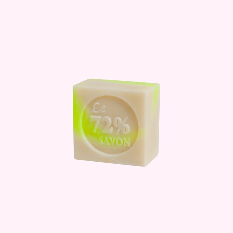 薩佛街的品味(月光白檀木)72%馬賽皂 - 肥皂/手工皂 - 植物．花 粉紅色