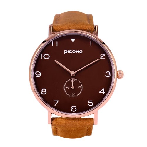 【PICONO】SPY S collection leather strap watch / YS-7203