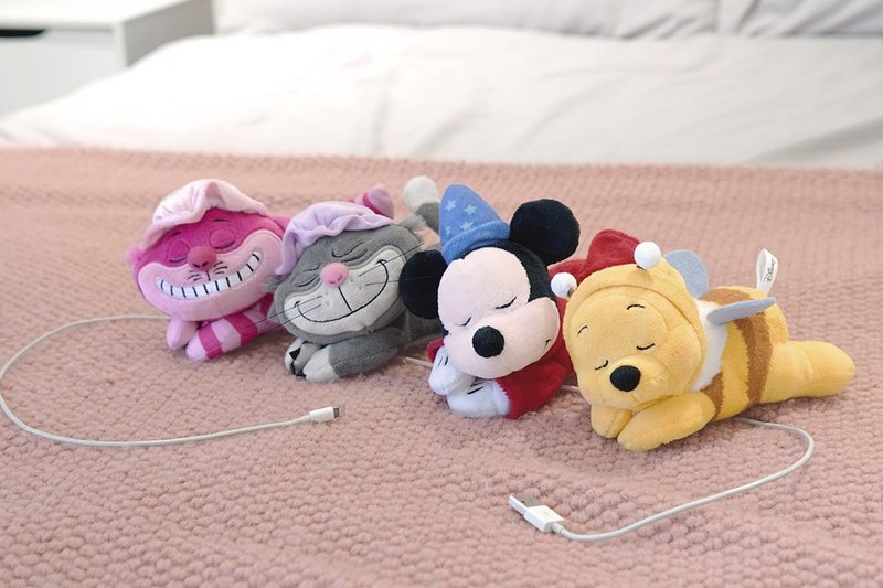 Disney Tummy Sleeping Series Plush Hub (4 models in total) - ตุ๊กตา - เส้นใยสังเคราะห์ หลากหลายสี