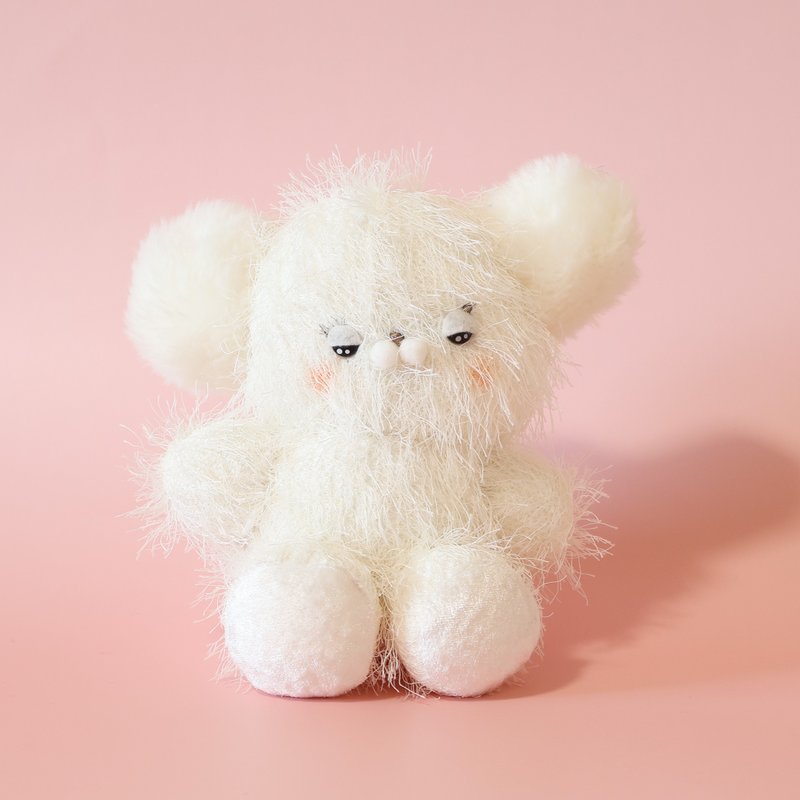 Handmade Bear Plush  CoCo Bear - ตุ๊กตา - อะคริลิค ขาว